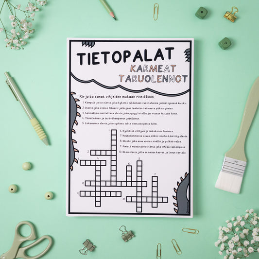 Lukupiiritehtävät: Tietopalat